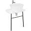 Столешница VITRA PLURAL 62561 Керамика 49х69см матовый белый