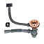 Мойка кухонная MELANA Octavia D400BR 40х36см бронза