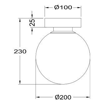 Бра Maytoni Basic form MOD321WL-01G3 40Вт E14
