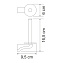 Держатель туалетной бумаги WASSERKRAFT Kammel K-8300 K-8397 хром