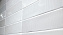 Настенная плитка WOW Gradient 109165 Decor White Gloss 7,5х30см 0,444кв.м. глянцевая