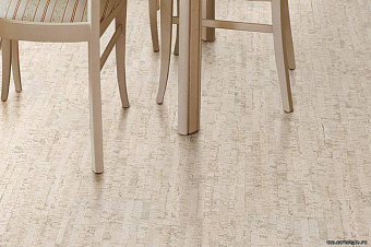 Пробковый пол CORKSTYLE ECOCORK-LOCK 915х305х10,5мм Linea White LINEA WHITE 1,953кв.м