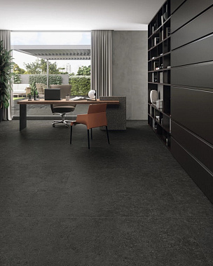 Матовый керамогранит Atlas Concord Италия Boost Stone A6RB Tarmac 60х120см 1,44кв.м.