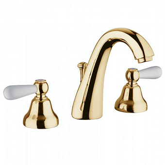 Смеситель для раковины Bongio Oxford Lux 19501OR0L золотой