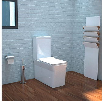 Унитаз напольный SOLE VOG УТ000038332 безободковый с микролифтом