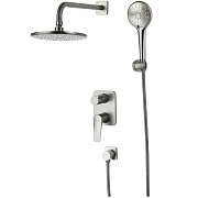 Душевая система LEMARK Bronx LM3729GM графит