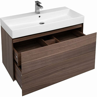 Тумба с раковиной AQUANET Нью-Йорк 213937 43,6х98,2х62,2см