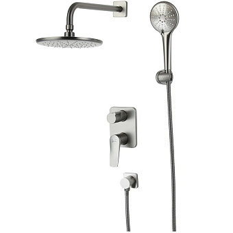 Душевая система LEMARK Bronx LM3729GM графит
