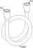 Душевой шланг KLUDI 6105705-00 200см хром