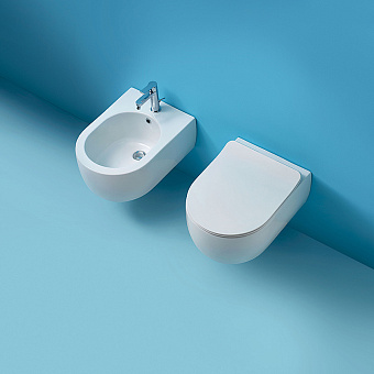 Унитаз подвесной Kerasan Flo 311530 без сиденья