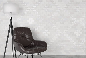 Настенная плитка WOW Fez 114733 White Matt 6,25х12,5см 0,328кв.м. матовая