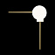 Бра Loft It Meridian 10132/F Gold 40Вт G9
