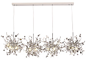 Люстра подвесная CRYSTAL LUX GARDEN GARDEN SP3х4 L1600 CHROME 128Вт 16 лампочек G9/LED