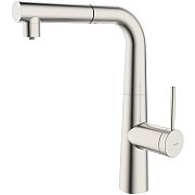 Смеситель для кухни IDDIS Pure PURBNPFi05 поворотный излив сатин