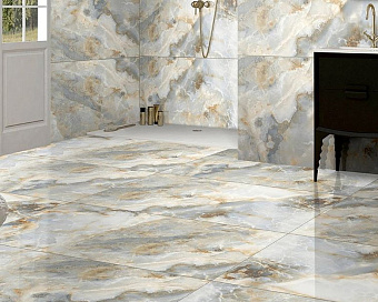Полированный керамогранит NEODOM Massimo N20423 Onix Chiaro Polished 160х80см 2,56кв.м.
