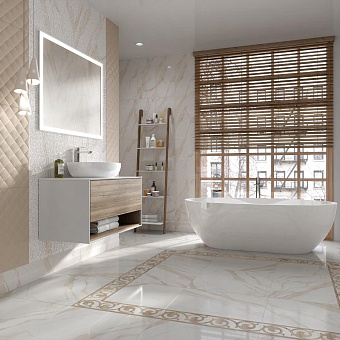 Бордюр KERAMA MARAZZI SPA042R обрезной 30х2,5см 0,203кв.м.