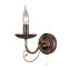 Бра Eurosvet Provence 22404/1 черный с золотом 40Вт E14