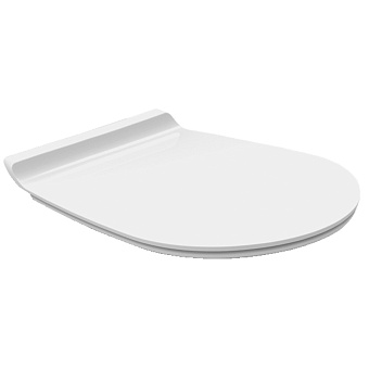 Сиденье для унитаза SIMAS VI004bi mat/cr с микролифтом