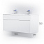 Тумба под раковину подвесная AM-PM Inspire V2.0 M50AFHX1203WM 49,2х120,8х60см