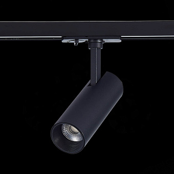 Трековый светильник ST Luce MONO ST350.436.10.36 10Вт LED матовый чёрный для однофазного трека