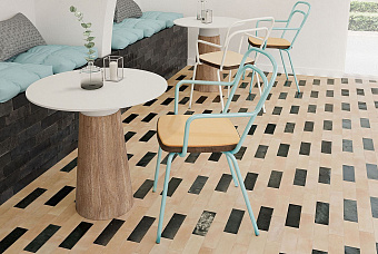 Полированный керамогранит WOW Bejmat 121738 Ebony Gloss 15х5см 0,469кв.м.