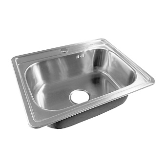 Мойка кухонная IDDIS Basic BAS53S0i77 53х43см сатин