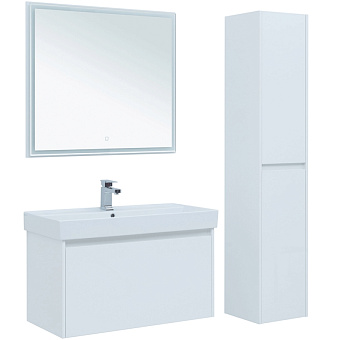 Зеркало AQUANET Nova Lite 242264 80х90см с подсветкой