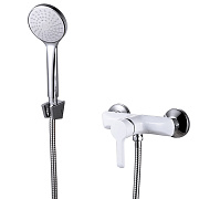 Смеситель для душа ESKO SORRENTO SR 80W белый хром