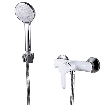 Смеситель для душа ESKO SORRENTO SR 80W белый хром