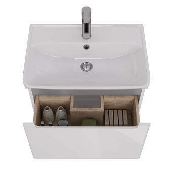 Тумба под раковину подвесная LEMARK Buno mini LM05BM60T 35х57,5х39,2см