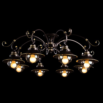 Люстра потолочная Arte Lamp GRAZIOSO A4577PL-8CK 60Вт 8 лампочек E27