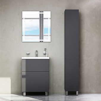 Тумба под раковину напольная AM-PM GEM M90FSX06022GM32 41х60х81см