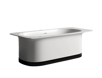 Ванна каменная SALINI NINFEA 102721MRF S-Stone матовая 180х82см отдельностоящая