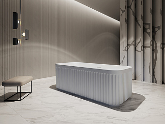 Ванна акриловая Abber AB9411-1.7 170х75см отдельностоящая