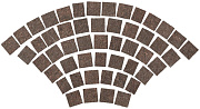 Керамическая мозаика Atlas Concord Италия Dolmen Pro A02U Rosso Coda di Pavone Grip 53,2х102,8см 1,077кв.м.