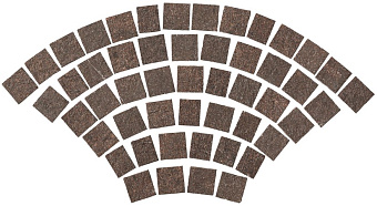 Керамическая мозаика Atlas Concord Италия Dolmen Pro A02U Rosso Coda di Pavone Grip 53,2х102,8см 1,077кв.м.