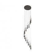 Люстра каскадная KINK Light Рэй 6114-15A,02 105Вт 15 лампочек LED