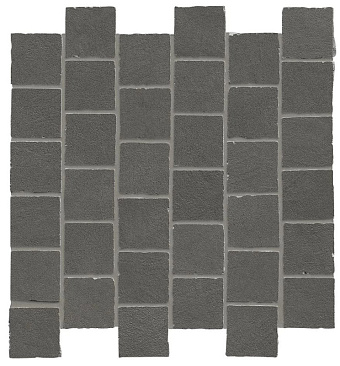 Керамическая мозаика Atlas Concord Италия Boost Natural A7CJ Coal Mosaico Tumbled 31х31см 0,384кв.м.