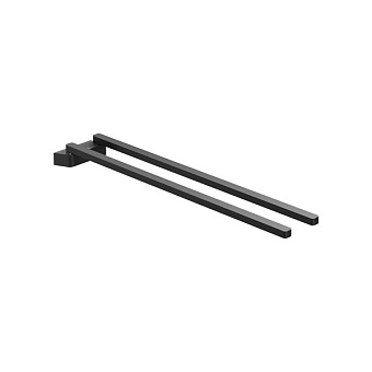 Полотенцедержатель RAVAK TD X07P564 чёрный 42см