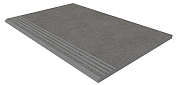 Плитка для ступеней ESTIMA Luna Steptrade/LN03_NS/30x120x10 серый 120х30см 0,36кв.м. матовая