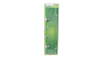 Полка в ванную прямоугольная FIXSEN EUROPA FX-21803 1-ярусная 13х60см хром