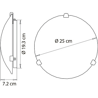 Светильник потолочный Arte Lamp ORNAMENT A4120PL-1CC 100Вт E27