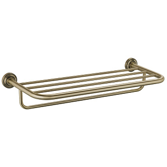 Полотенцедержатель FIXSEN ANTIK FX-61115 античная латунь 61см