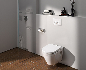 Унитаз подвесной VITRA S50 7740B003-0850 безободковый без микролифта