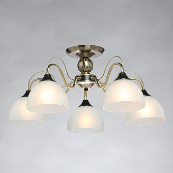 Люстра потолочная De Markt Олимп 318014905 300Вт 5 лампочек E27