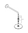 Верхний душ GROHE Rainshower Cosmopolitan 210 26171000 хром