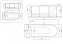 Экран для ванны AM-PM Like W80A-150-070W-P 150см