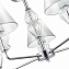 Люстра подвесная Evoluce ORPELO SLE200103-05 7Вт 5 лампочек LED