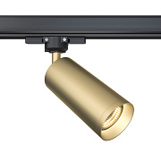 Трековый светильник Maytoni Focus TR028-3-GU10-MG 50Вт GU10 матовое золото для трёхфазного трека