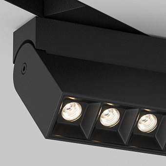 Магнитный трековый светильник Maytoni Points Rot TR077-2-10W3K-B 10Вт LED чёрный